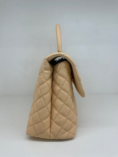 Chanel Coco Handle Beige - Large