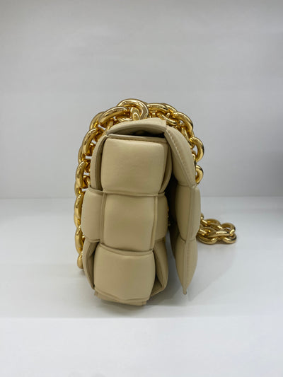 Bottega Veneta Cassette Bag With Chain