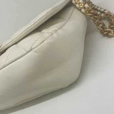 Chanel Flap Bag White GHW