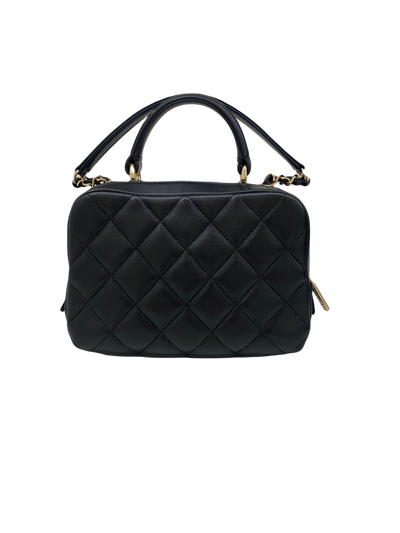 Chanel Trendy CC Bowling Bag Black GHW - SOLD