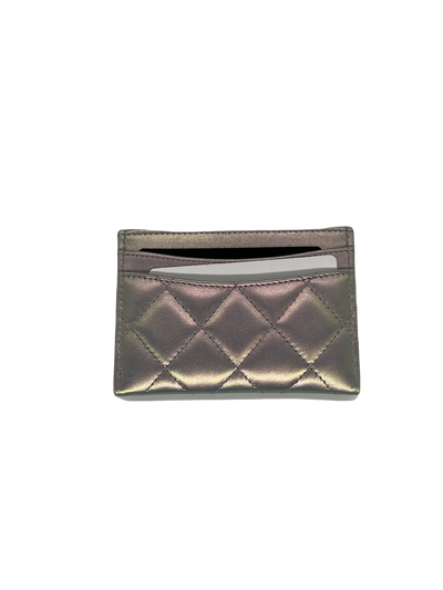 Chanel Card Holder - Iridescent - SOLD