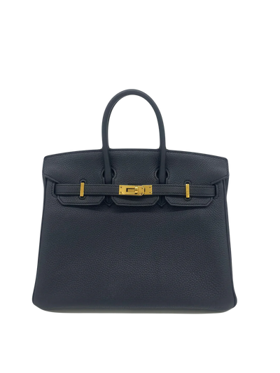 Hermes Birkin 25 Togo - Black GHW