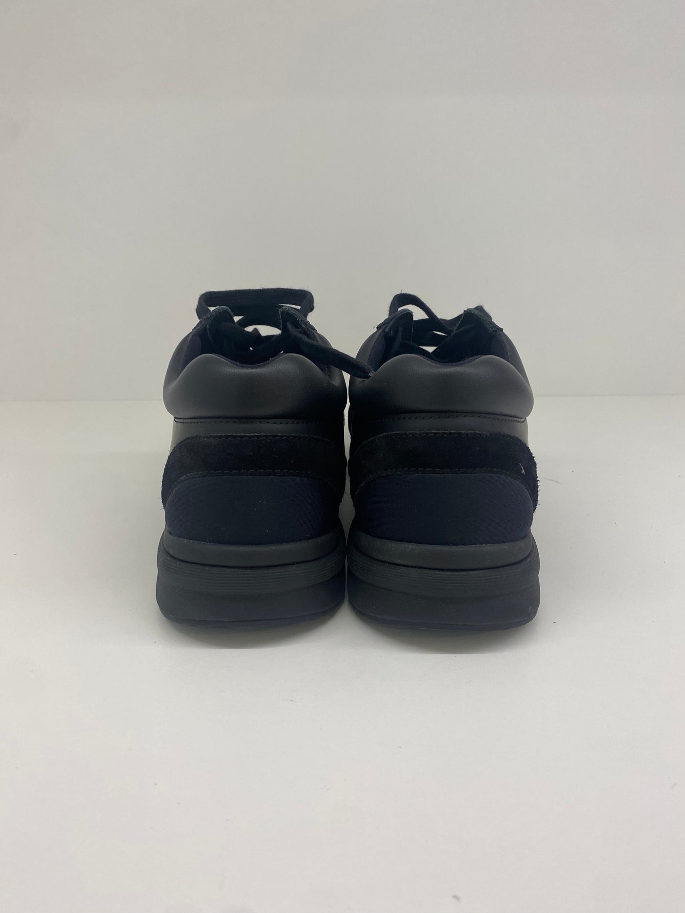 Chanel CC Black Sneakers - Size 41