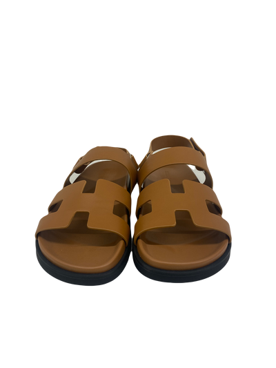 Hermes Takara Sandals Gold - Size 41