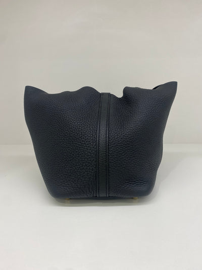 Hermes Picotin 18 Noir GHW
