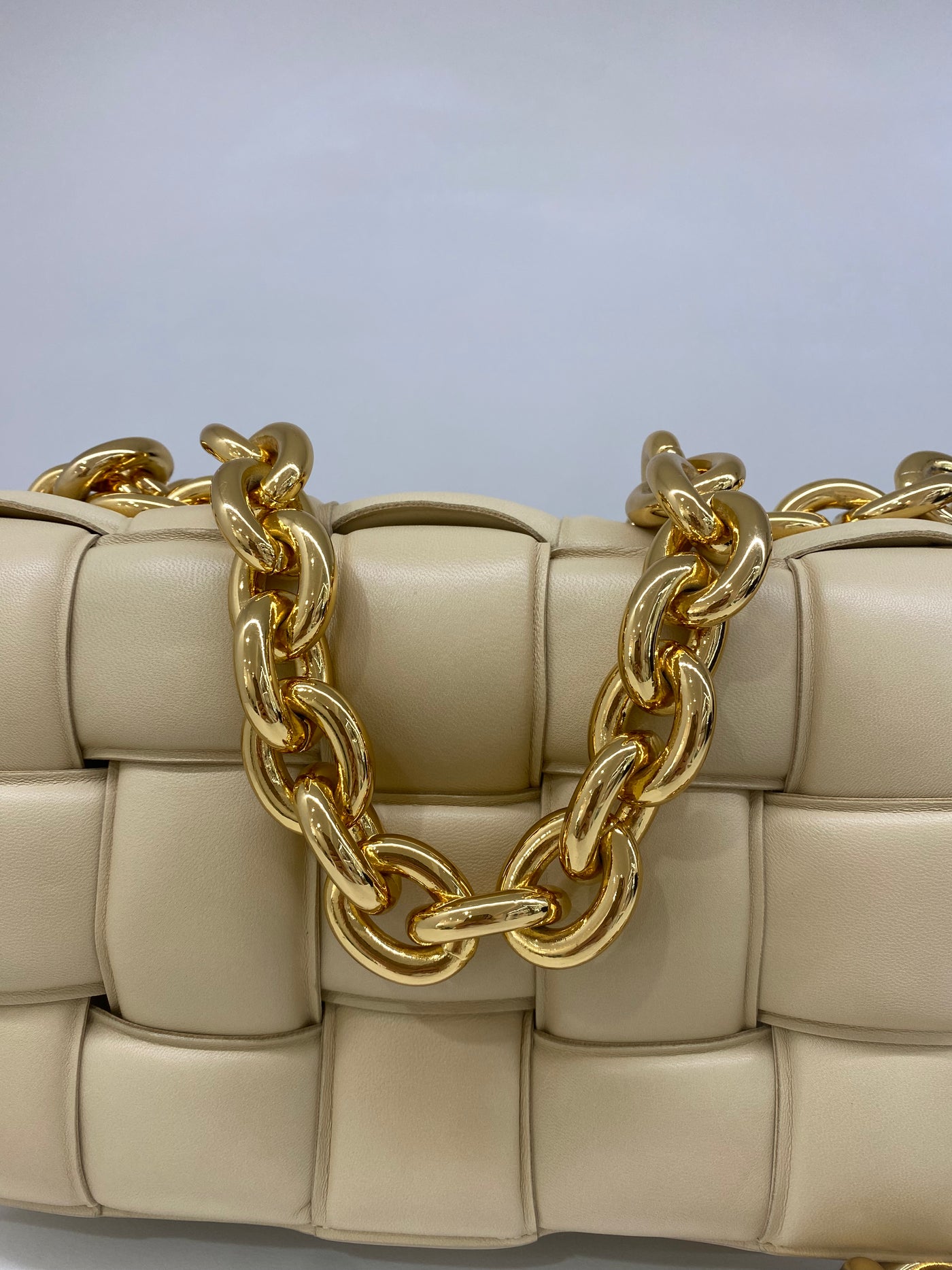 Bottega Veneta Cassette Bag With Chain