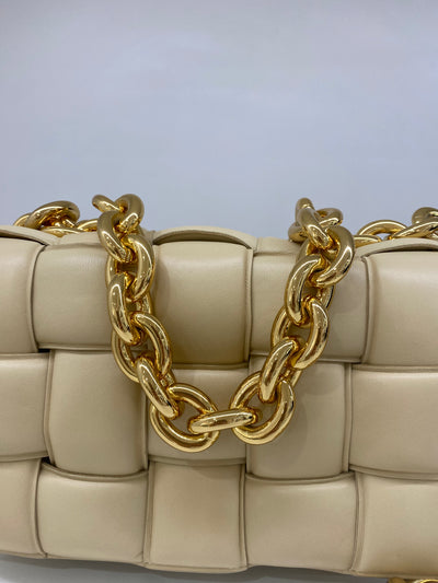 Bottega Veneta Cassette Bag With Chain