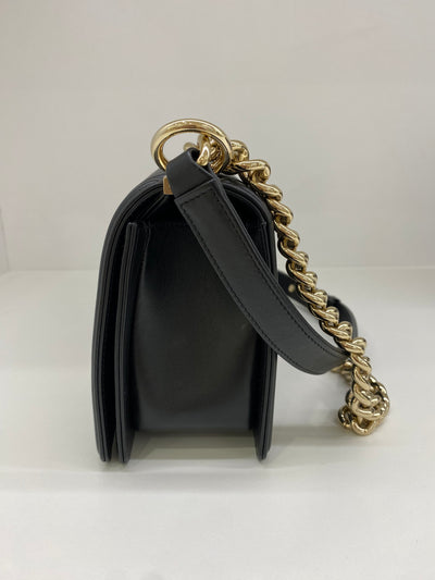 Chanel Medium Boy Bag CGHW - Black