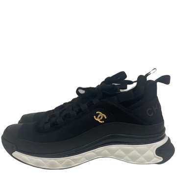 Chanel Sneakers Black & White Size 40 - SOLD