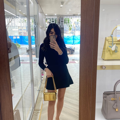 Tom Ford Natalie - Gold Python