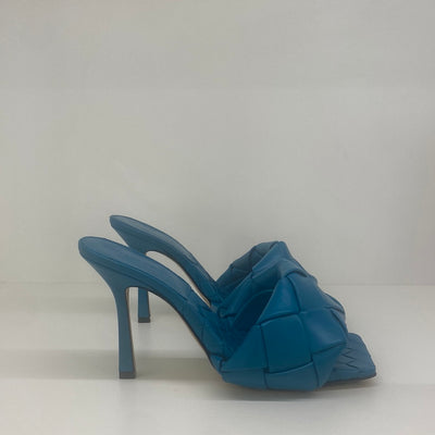 Bottega Veneta Lido Mule Blue Size 38