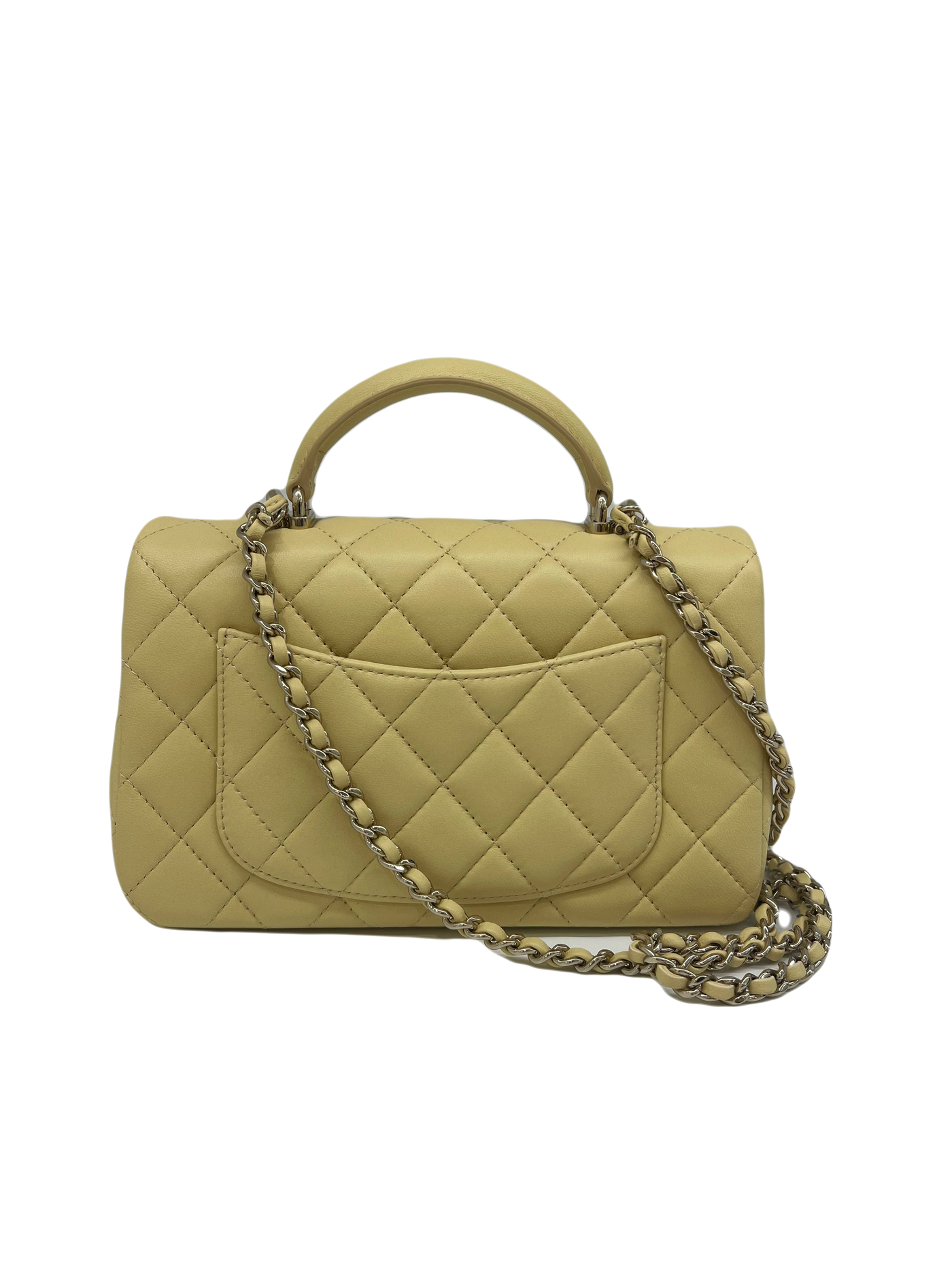 Chanel Top Handle - Yellow CGHW - SOLD