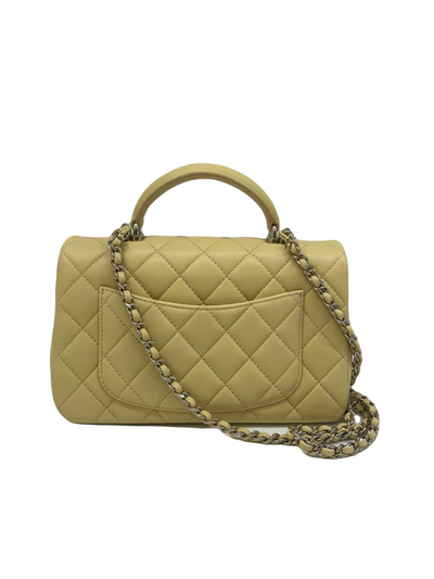 Chanel Top Handle - Yellow CGHW - SOLD