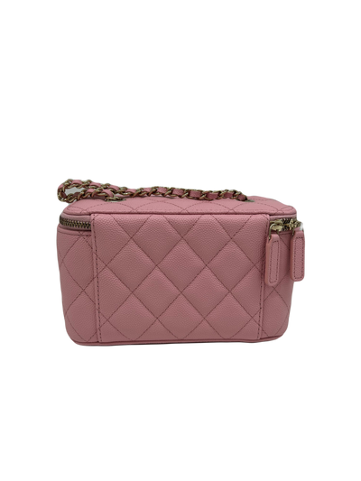 Chanel Rectangle Small Vanity - Pink CGHW - SOLD