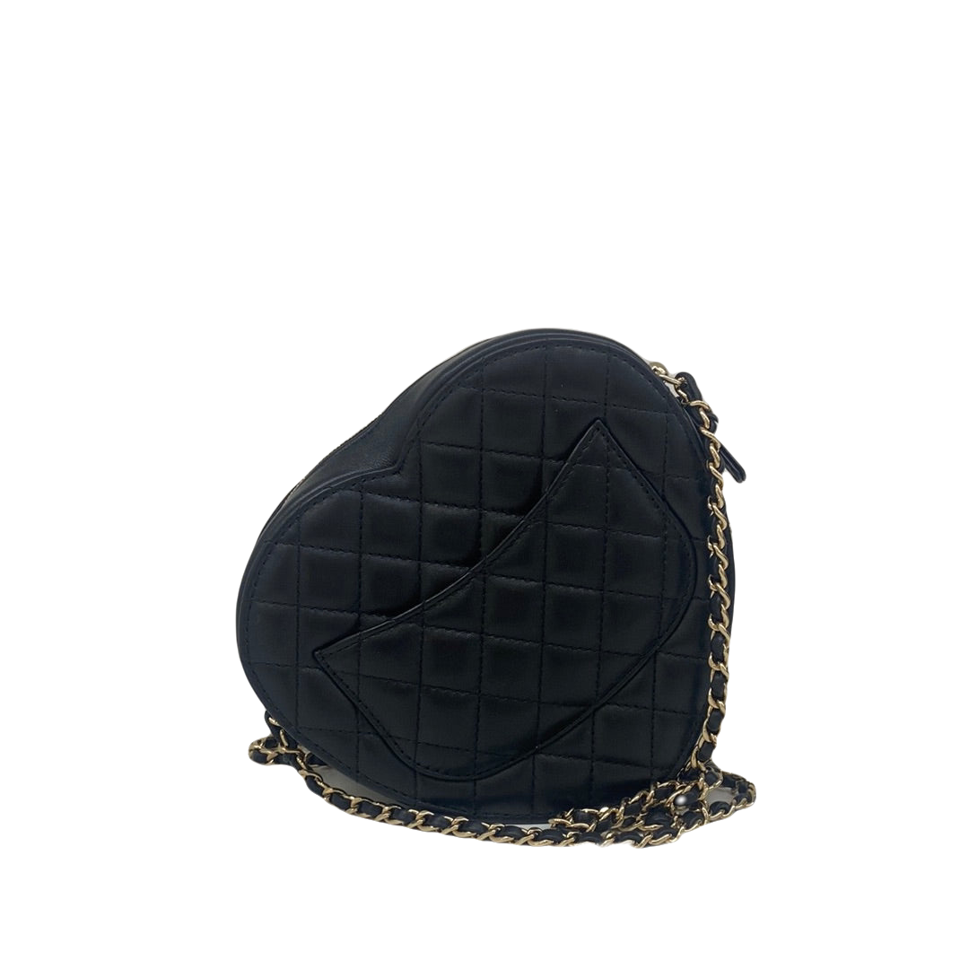 Chanel Heart Bag Large - Black CGHW - SOLD