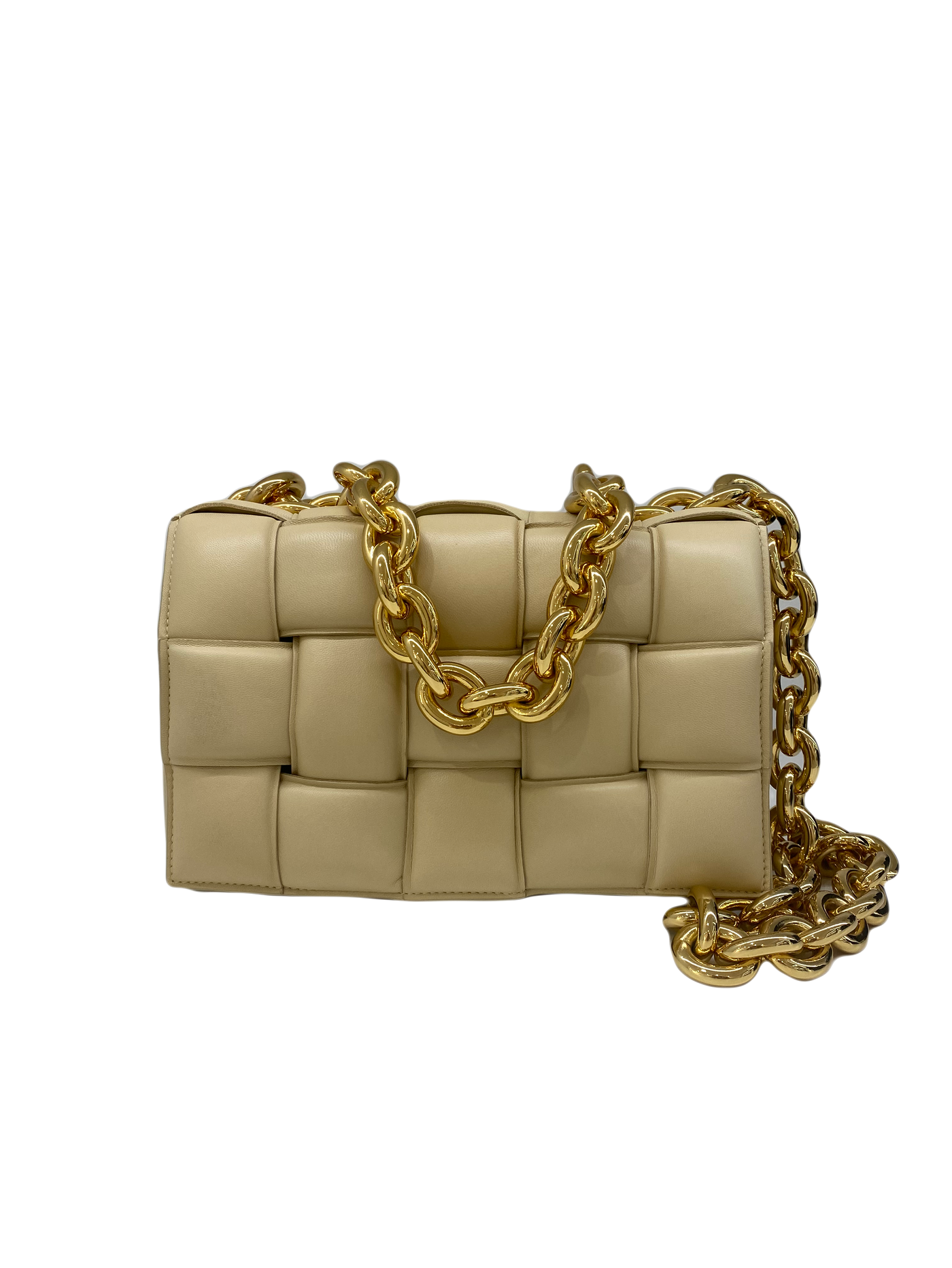 Bottega Veneta Cassette Bag With Chain
