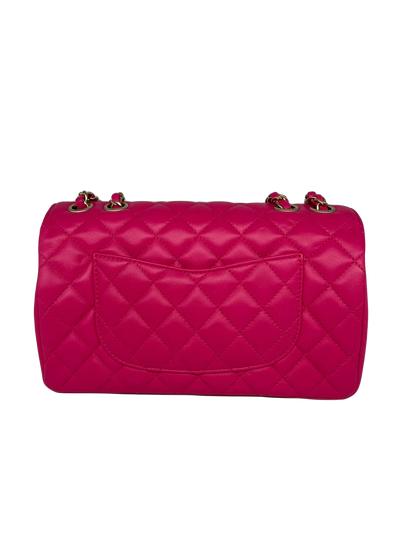 Chanel 2015 Diana Flap Bag Pink GHW - SOLD