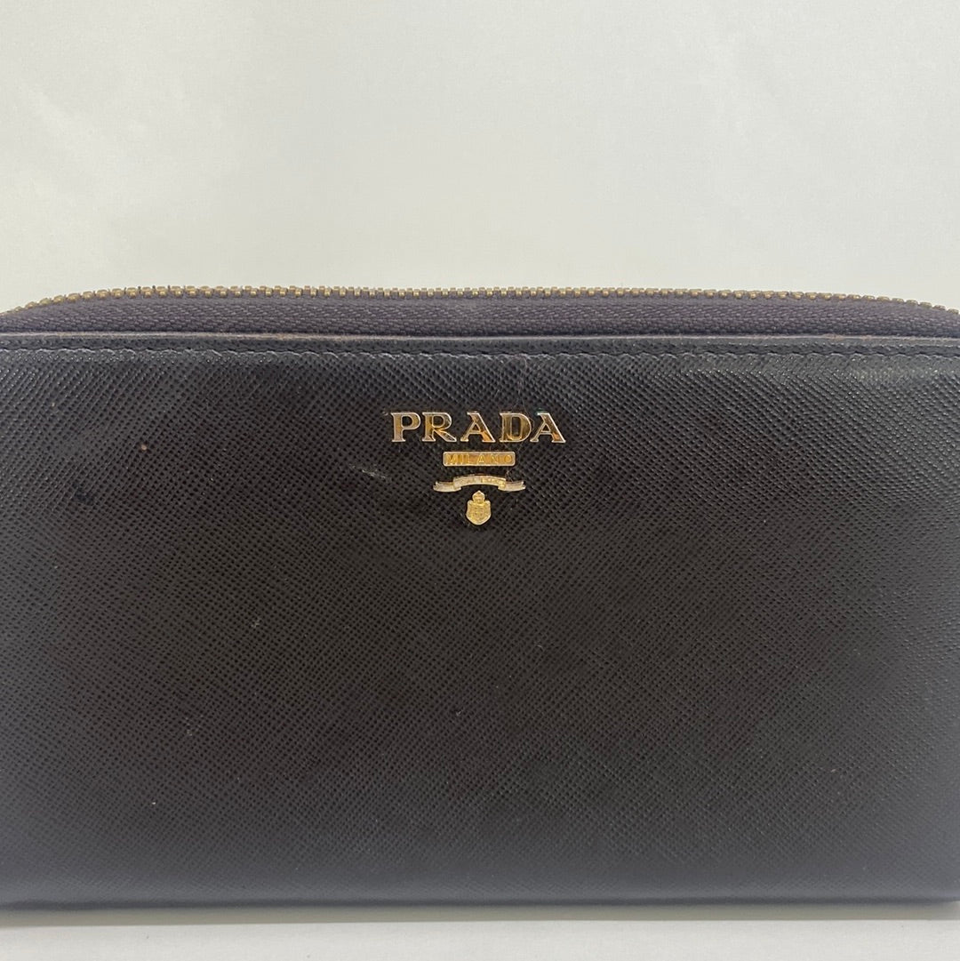 Prada Large Saffiano Leather Wallet (OE)