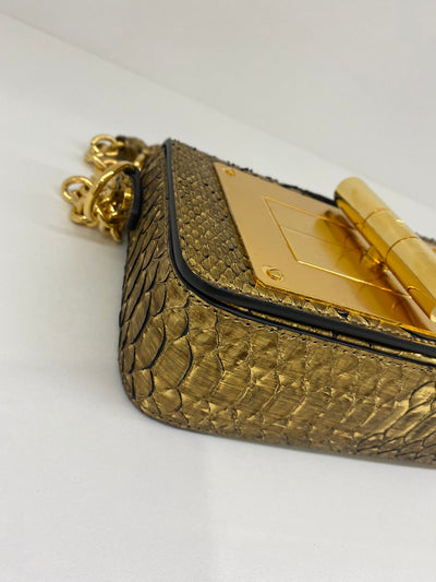 Tom Ford Natalie - Gold Python