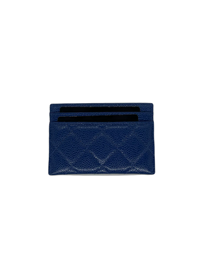 Chanel Card Holder - Blue - SOLD
