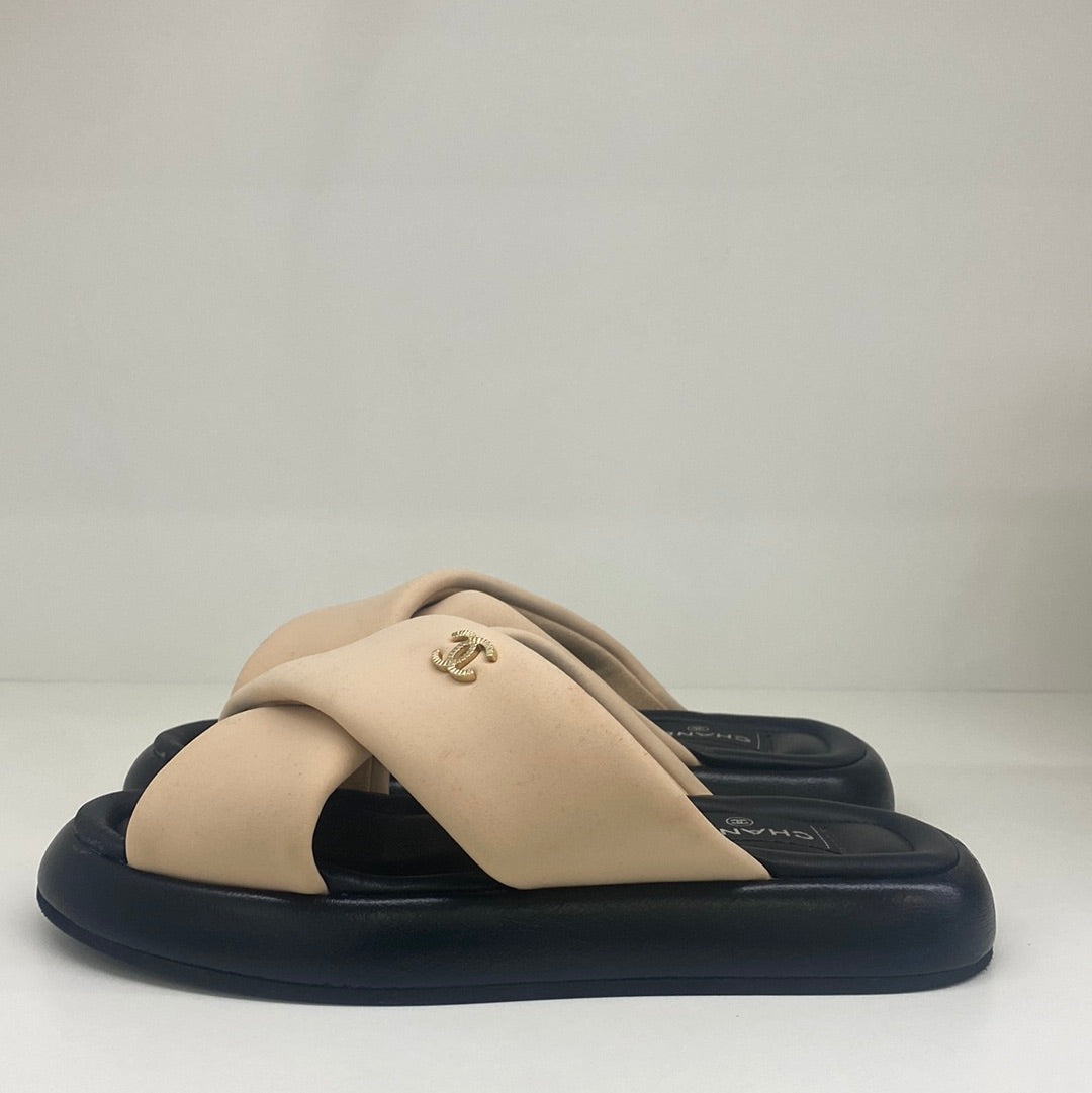 Chanel Sandals Size 38C