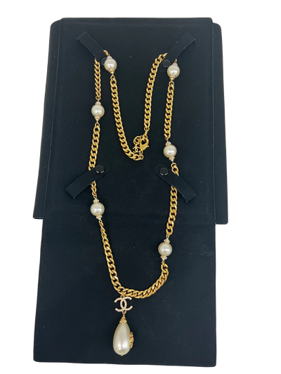 Chanel Pearl Gold Belt - SOLD