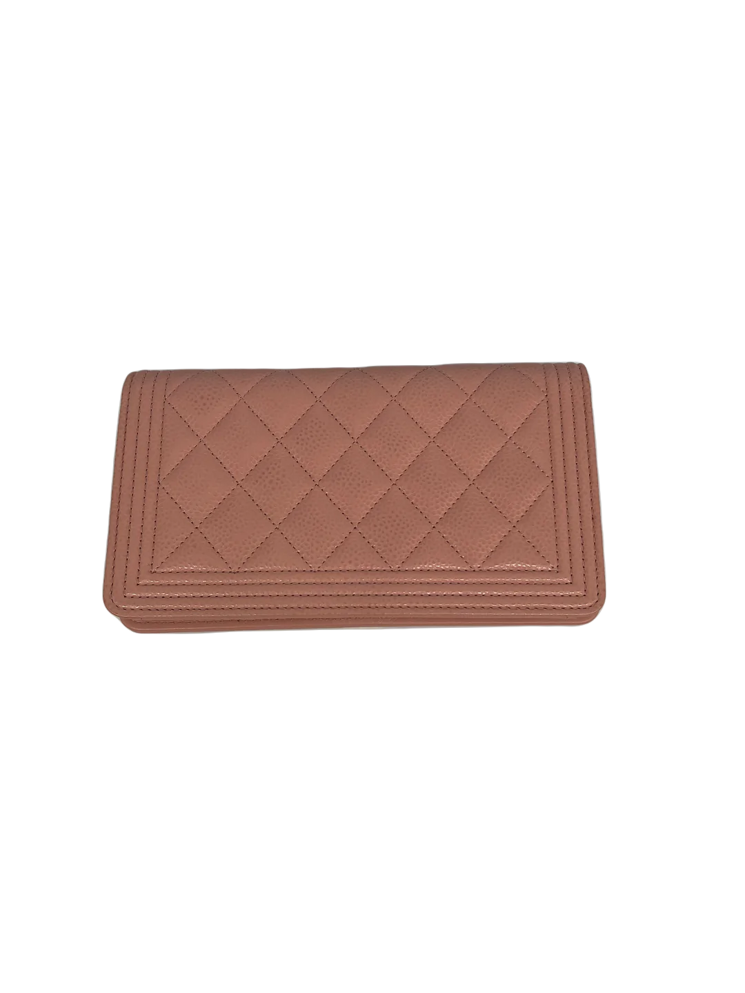 Chanel Boy Wallet Peach -SOLD
