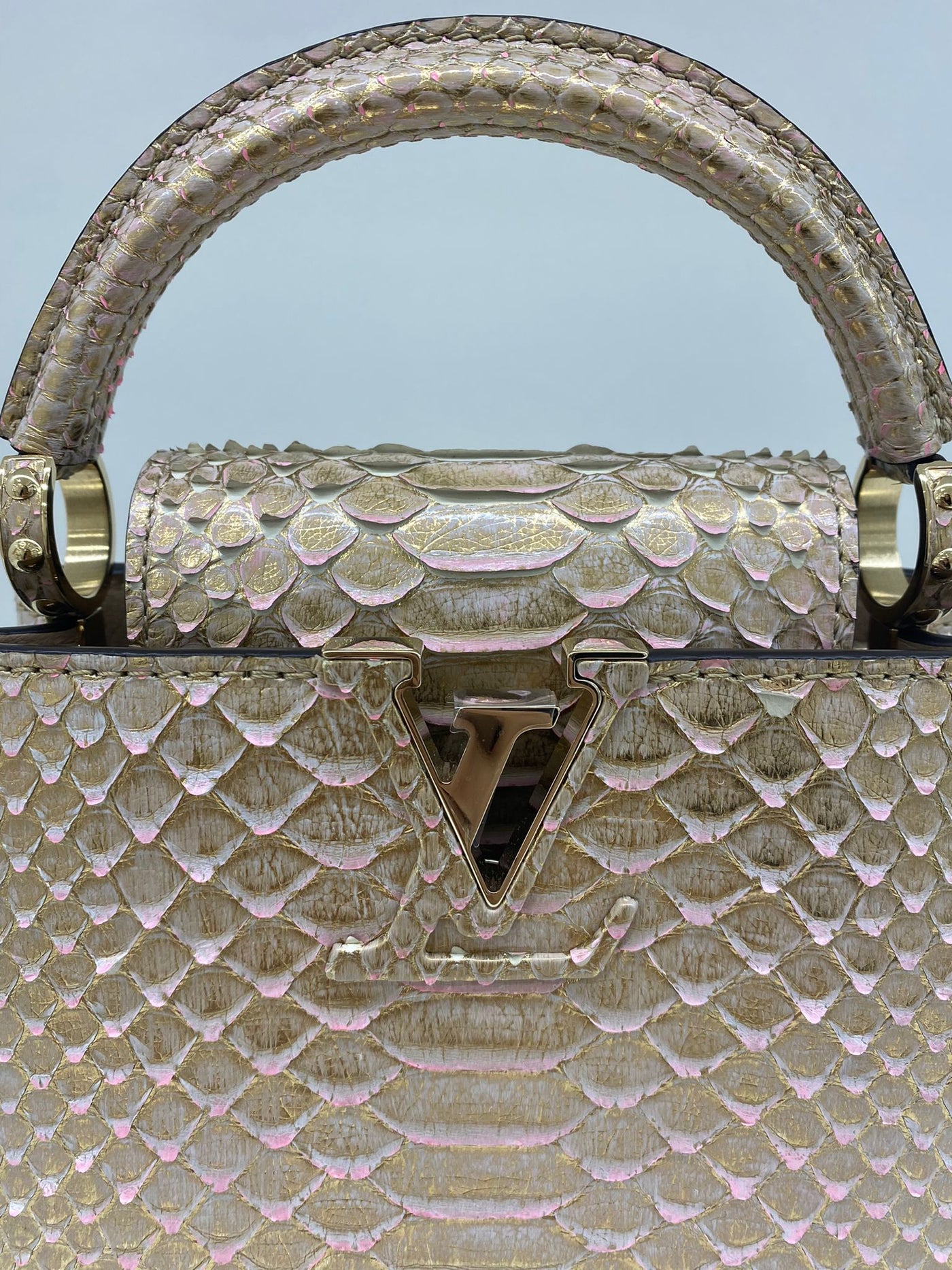 Louis Vuitton Capucines Mini - Pink/Gold