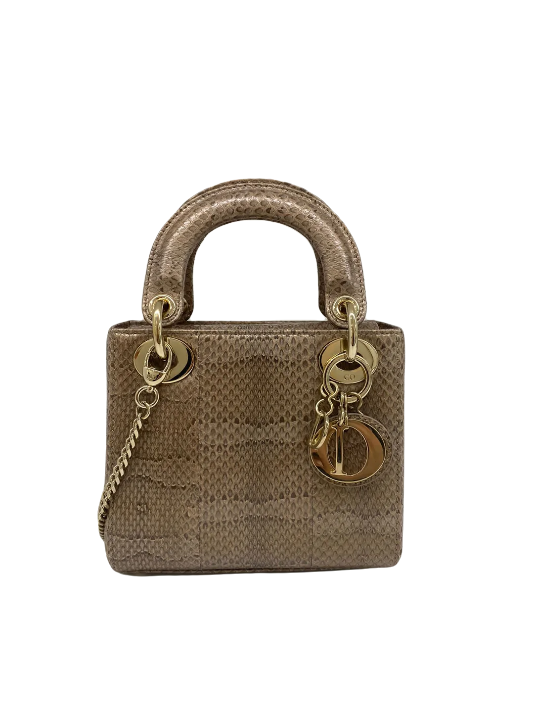 Christian Dior - Lady Dior Mini Watersnake