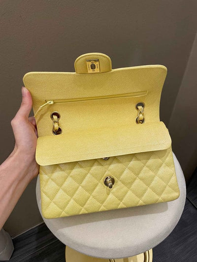 Chanel 19S Classic Flap Small - Yellow (OE)