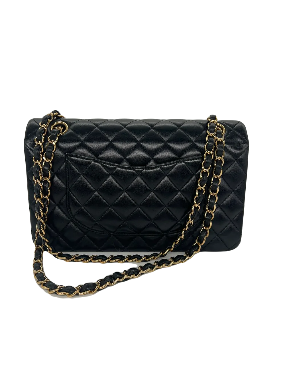 Chanel Classic Flap Bag Medium - Black Lambskin GHW - SOLD