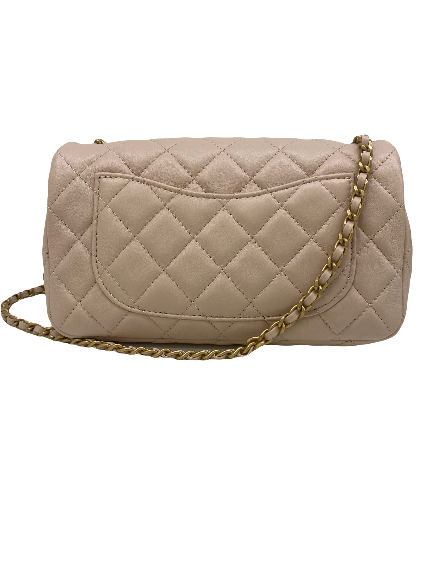 Chanel Mini Flap Bag Pearl Crush