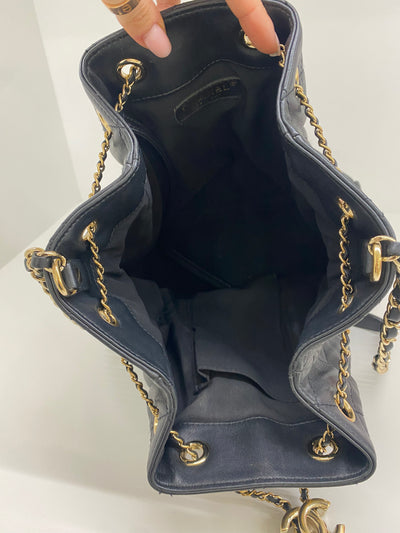 Chanel Bucket Bag Black