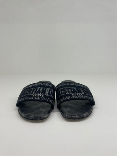 Dior DWay Slides Black - Size 36