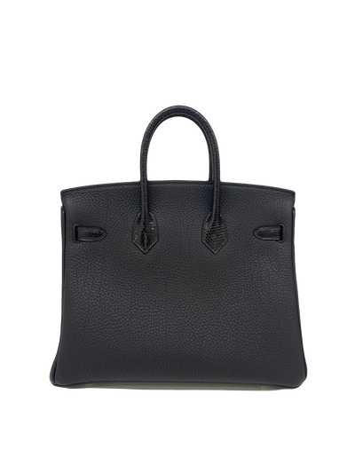 Hermes Birkin 25 Noir GHW Touch