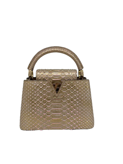 Louis Vuitton Capucines Mini - Pink/Gold