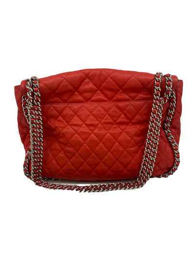 Chanel Extra Large Flap Bag - Red