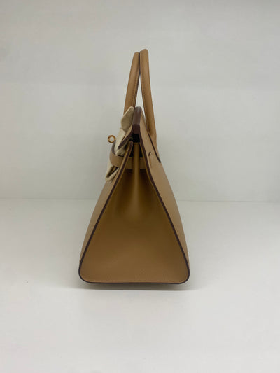 Hermes Birkin 25 Sellier Biscuit GHW
