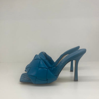 Bottega Veneta Lido Mule Blue Size 38