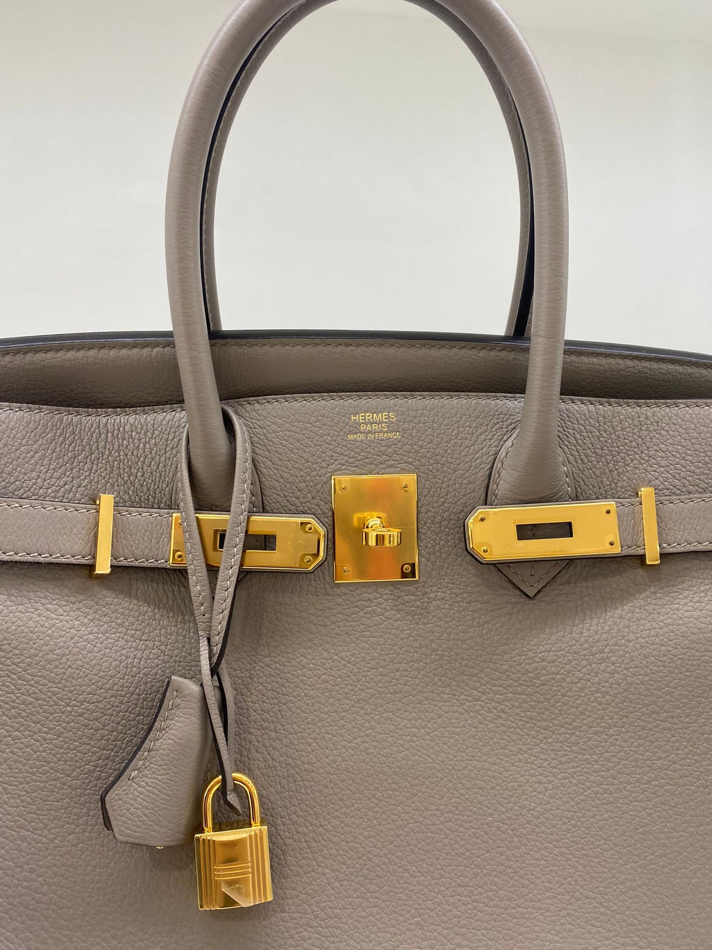 Hermes Birkin 30 Gris Asphalt GHW