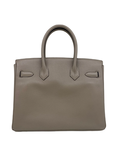 Hermes Birkin 30 Gris Asphalt GHW