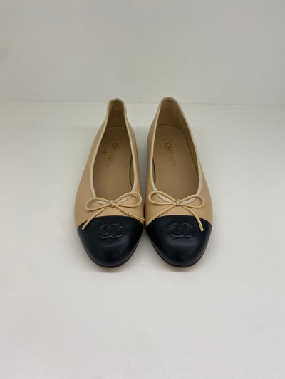 Ballet Flats Chanel Ballerinas Flat Size 38 It