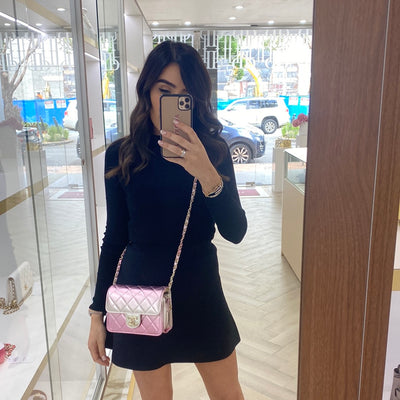 Chanel Metallic Like A Wallet Flap - Pink - SOLD