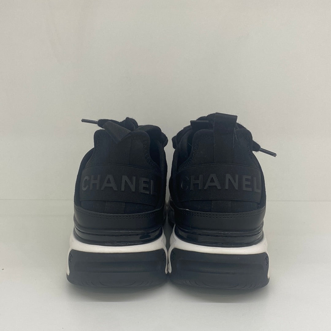 Chanel Sneakers Black & White Size 40 - SOLD