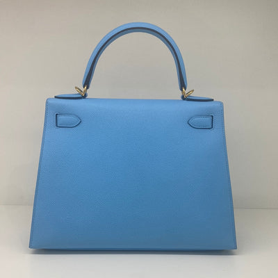 Hermes Kelly 28 Blue Celeste GHW - SOLD