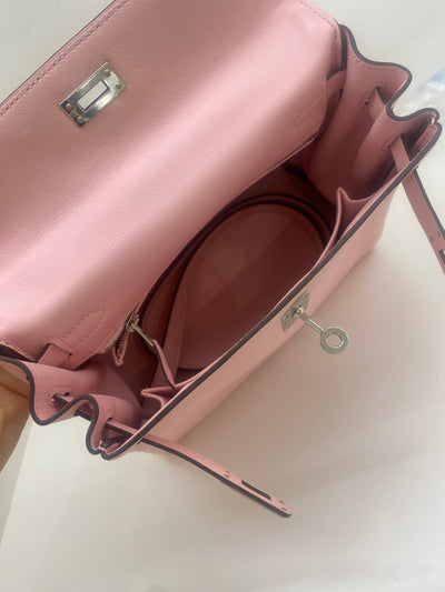 Hermes Kelly 25 Rose Sakura PHW 2020 – PH Luxury Consignment