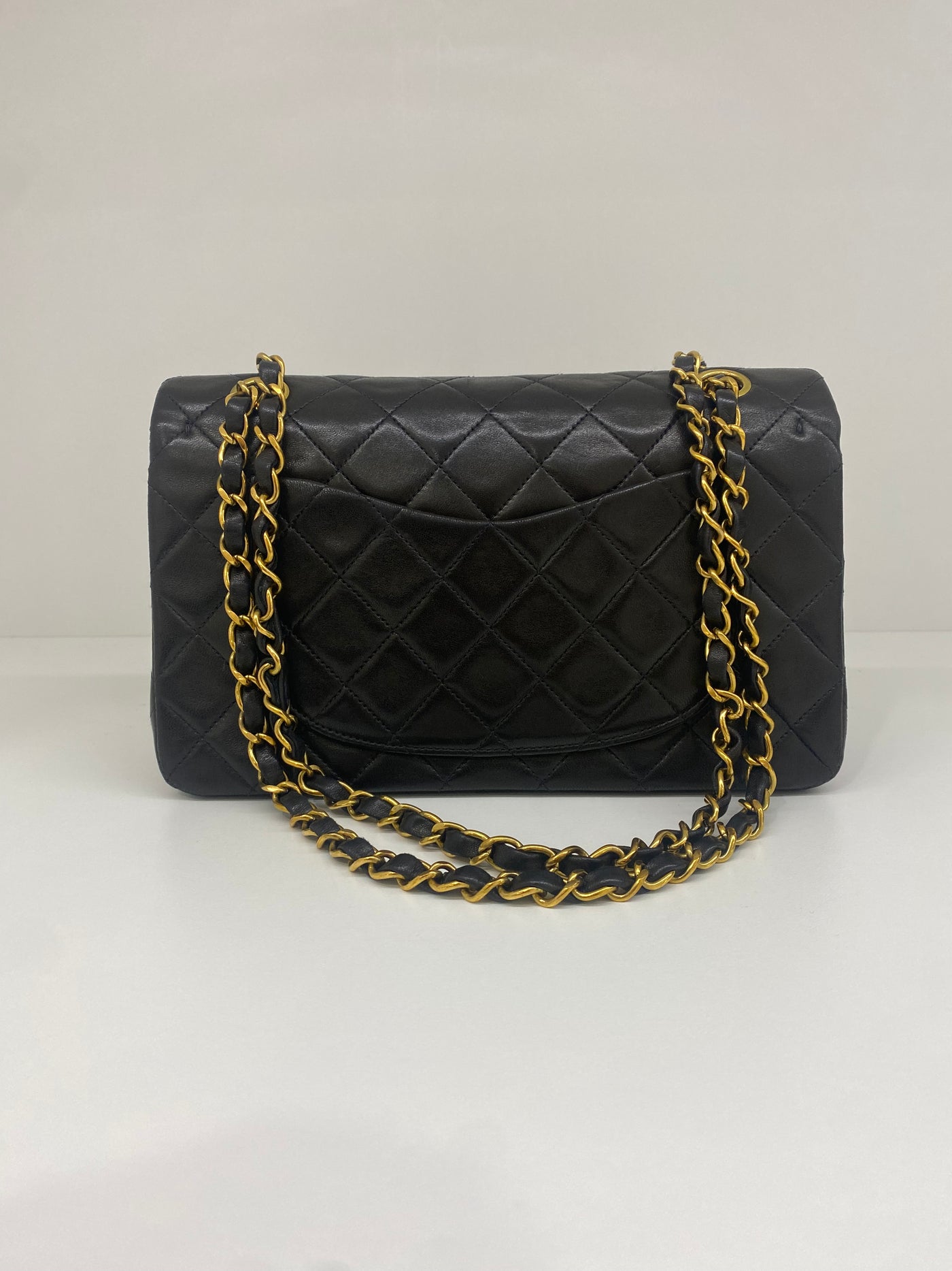 Chanel Vintage Classic Flap Dark Brown - Small GHW