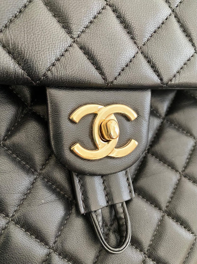 Chanel Urban Spirit Backpack Black GHW (OE)