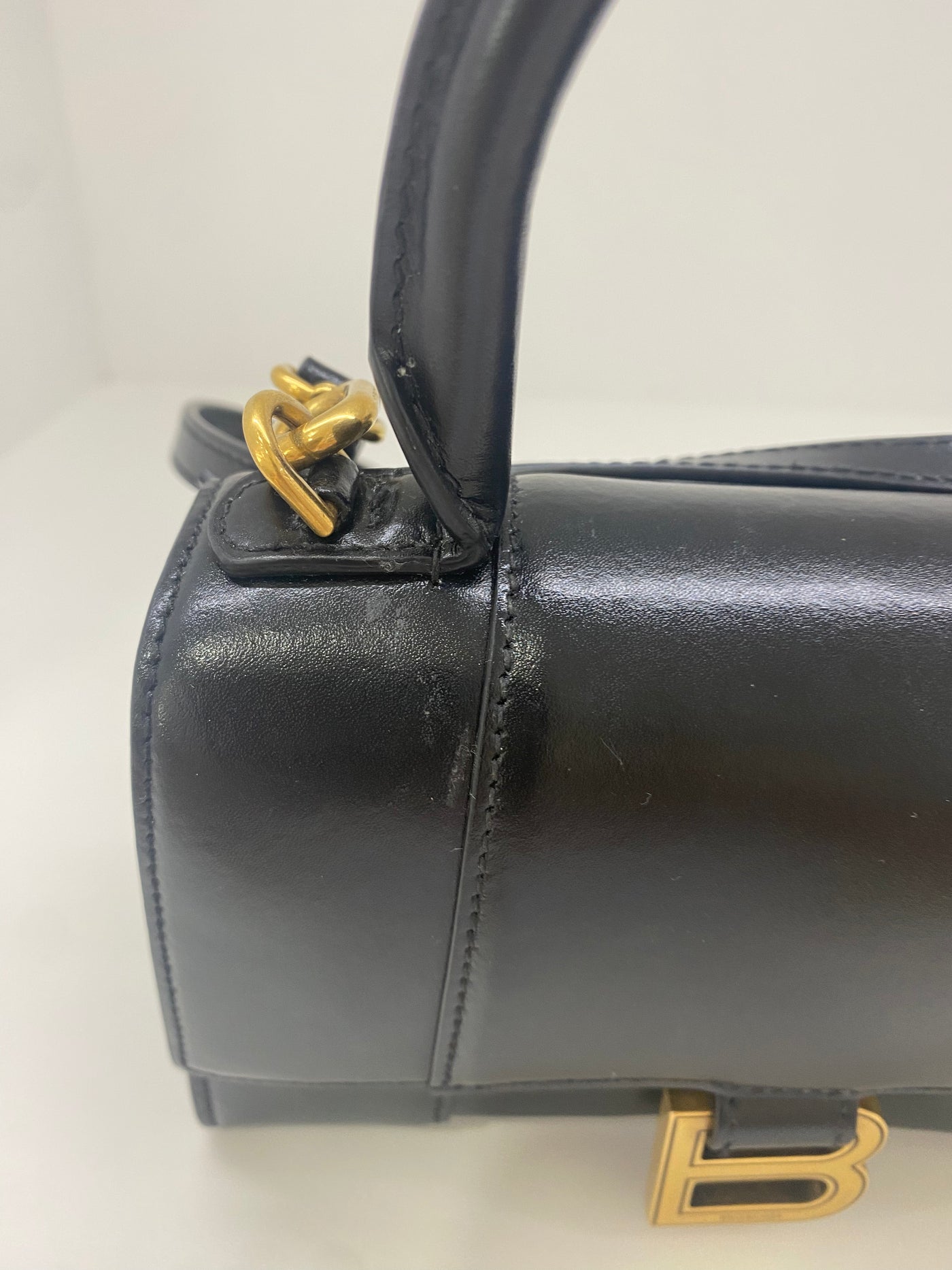 Balenciaga Hourglass Medium - Black