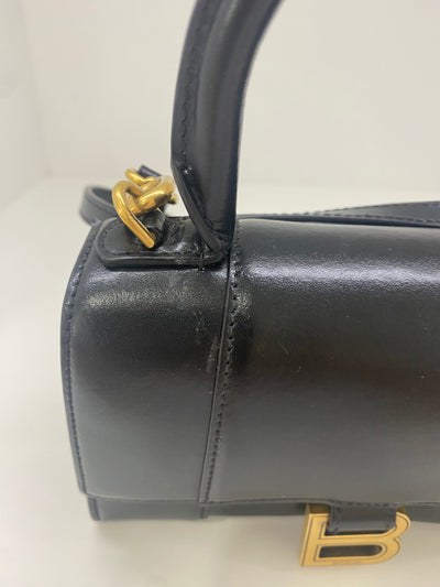 Balenciaga Hourglass Medium - Black
